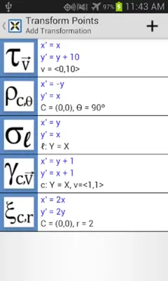 Transformational Geometry android App screenshot 6